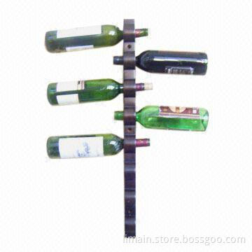 Wine Rack, OEM Services Offered, Available in Light Cherry Color